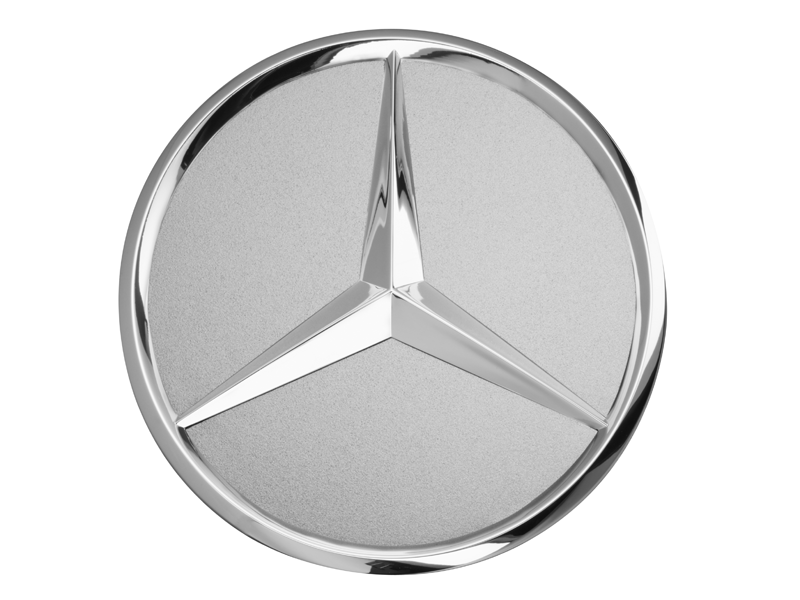 2 x Placa de número de Acero Inoxidable Cromo Superior Soporte Edición Especial Para Mercedes